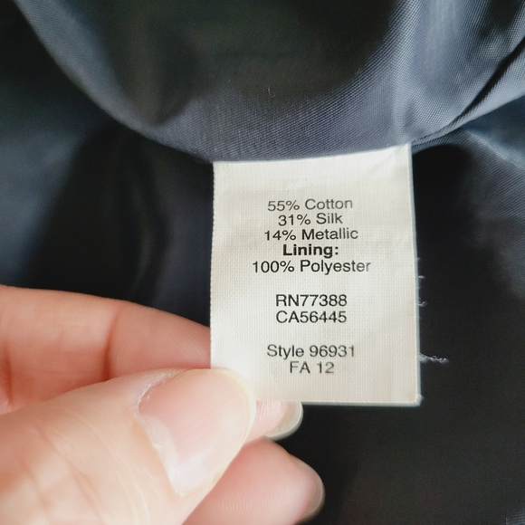 J. Crew Collection Floral Embossed Textured Pencil Skirt - Picture 7 of 10